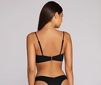 All Crossed Up Strap Swim Top