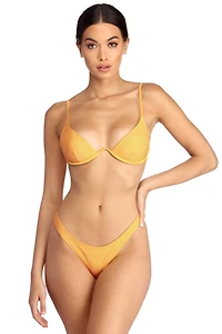 Night Swim Bikini Top