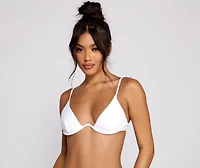 Let's Get Cheeky Wired Swim Top