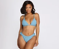 Sweet Summer Ruffle Swim Top