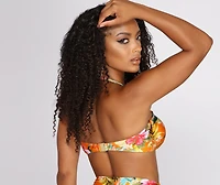 Tiki Tropic Queen Swim Top