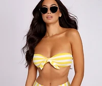 Island The Sun Bow Front Swim Top
