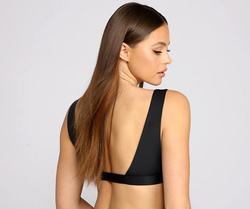 The Minimal Swim Top