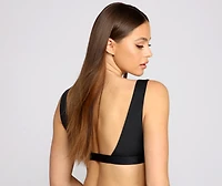 The Minimal Swim Top