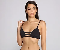 Criss Cross Chic Bikini Top