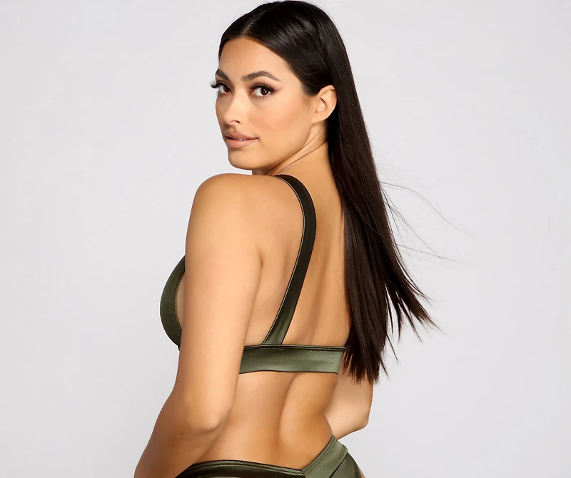 Sleek And Chic Swim Top