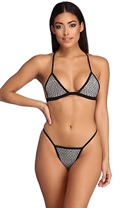Glam Girl Rhinestone Swim Bottom