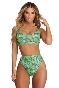 Tropic Lush Bikini Bottom
