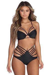 Strappy And Sultry Swim Bottoms