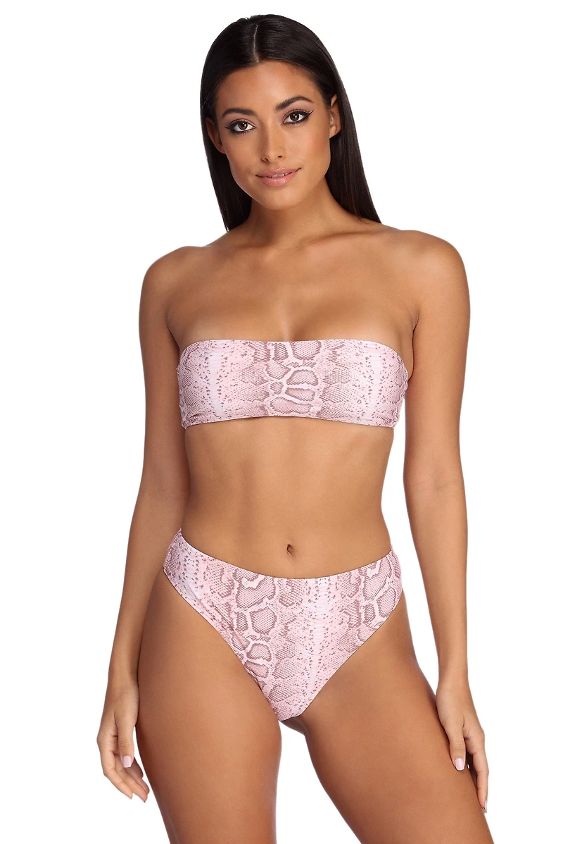 High Waist Swim Bottom