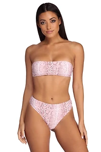 High Waist Swim Bottom
