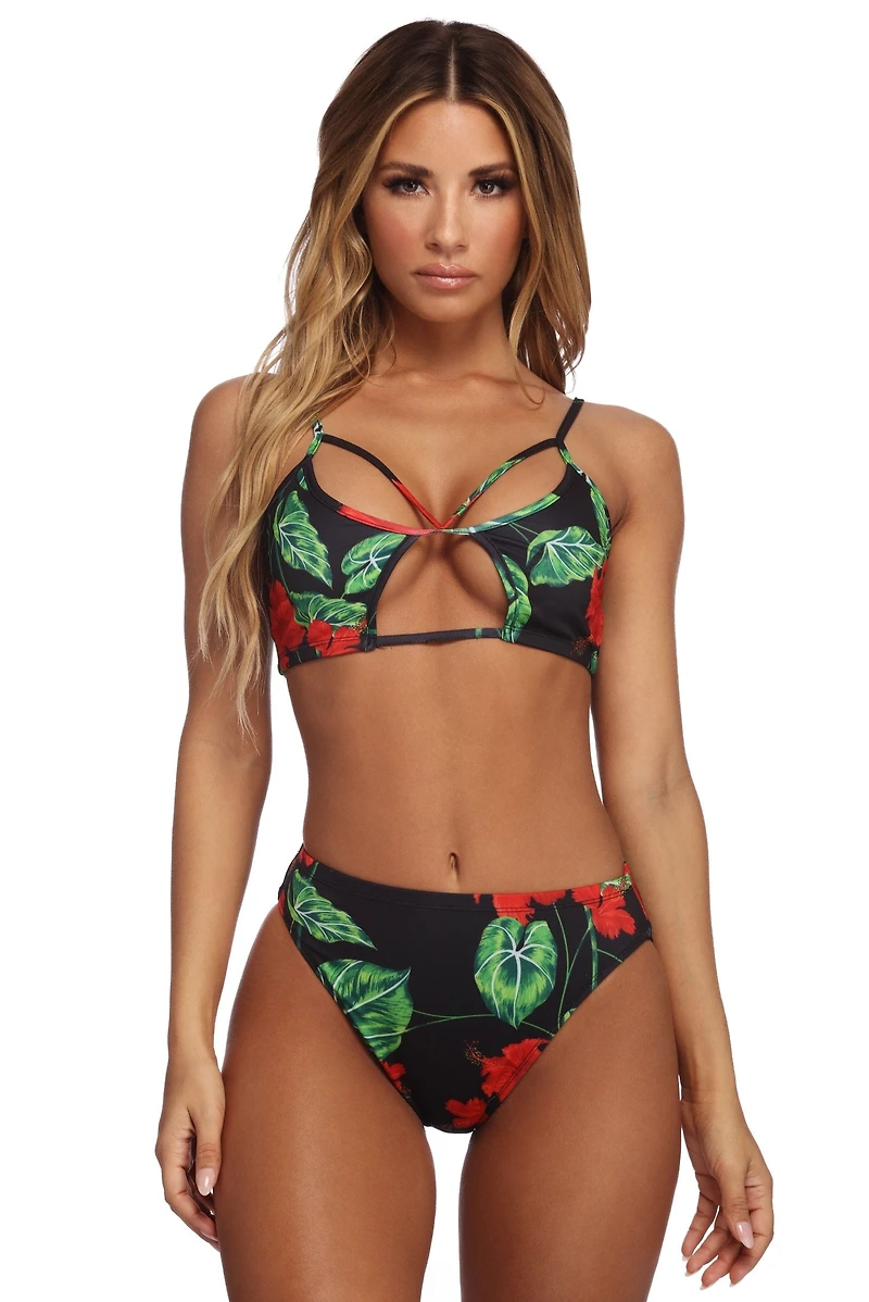 Tropical Adventure Swim Bottom