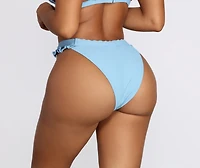 Sweet Summer Ruffle Swim Bottoms
