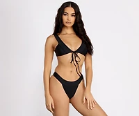 Endless Vacation High Waist Swim Bottoms