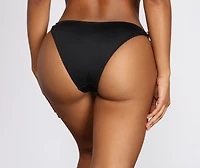 Sweet Charmer Tie Side Hipster Swim Bottoms