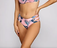 Pretty Palm Paradise Bikini Bottoms