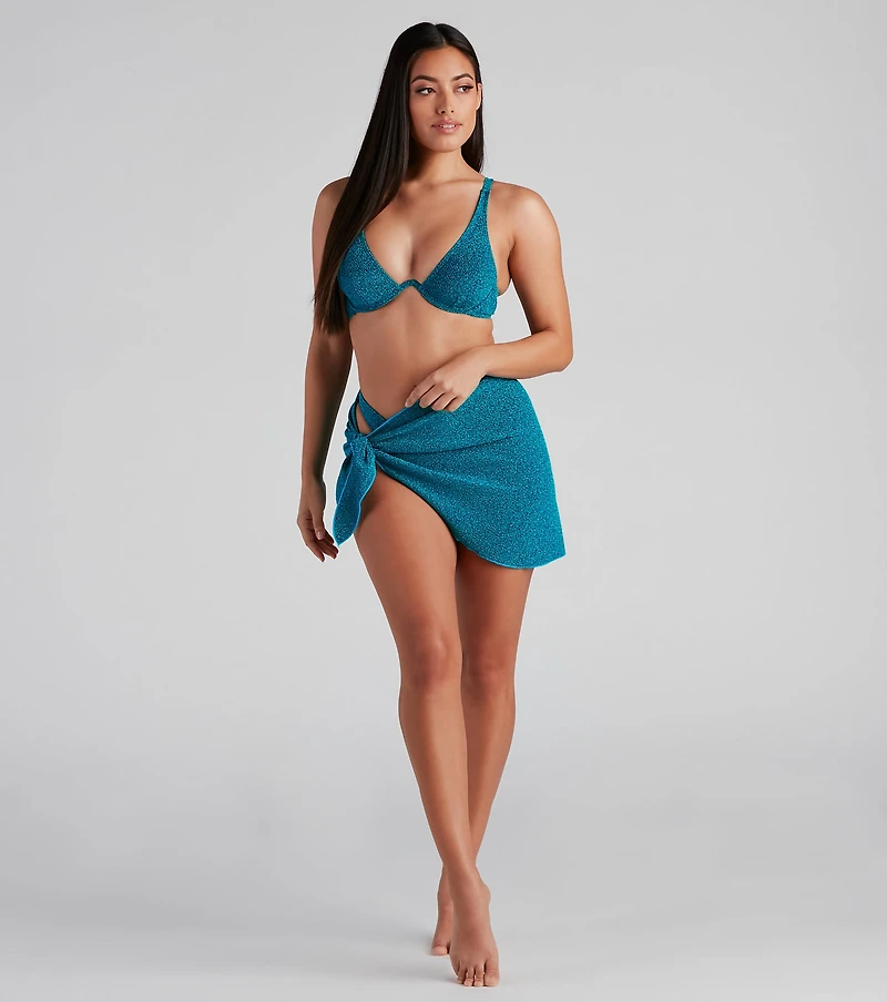 So Luxe Lurex Bikini Bottoms