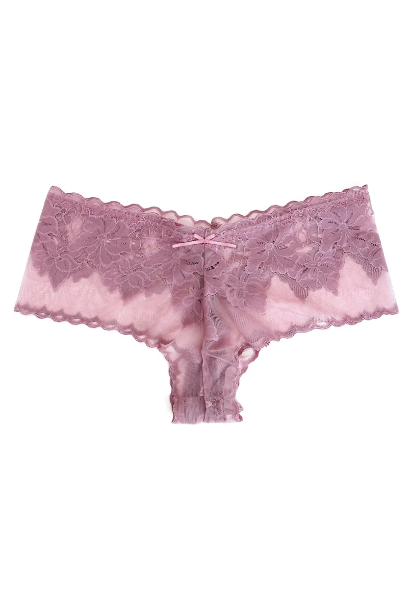 Sheer Appetite Robe & Panty Set