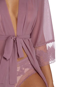 Sheer Appetite Robe & Panty Set