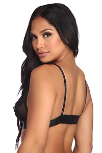 Floral Ambition Mesh Bralette