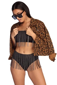 So Fab Fringe Bandeau