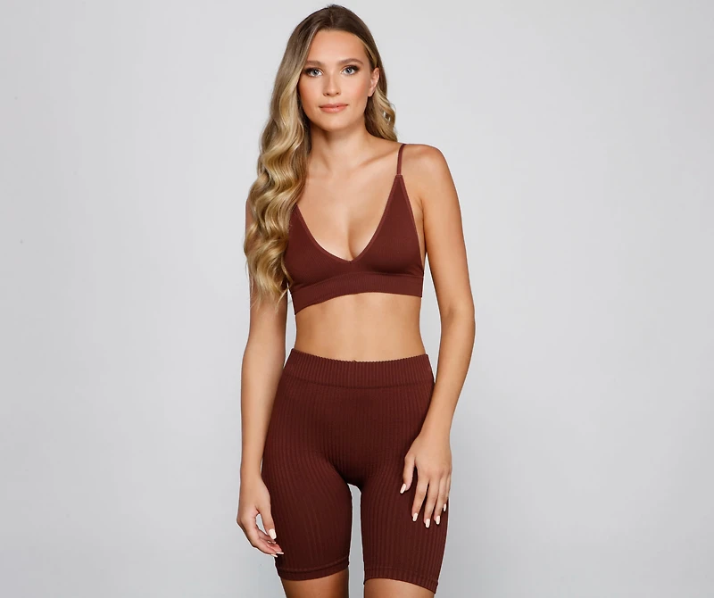 Trendy Essential Seamless Bralette
