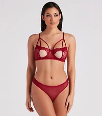 Baby Be Mine Lace Bra And Panty