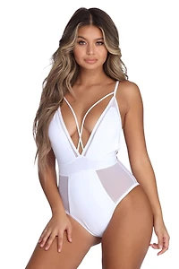 The Mesh Of Moment Swimsuit