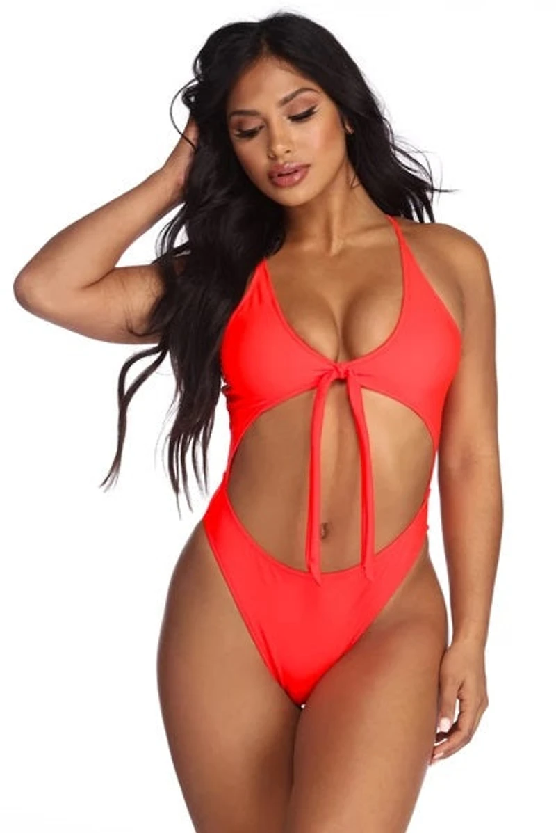 Untamed Ties Swimsuit