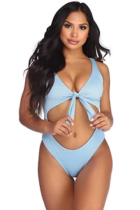 Ribbed And Ready Swimsuit