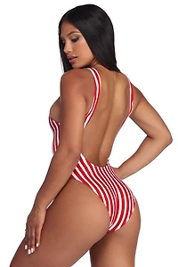 Stunner Stripes Monokini