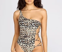 Such A Wild One Shoulder Swimsuit