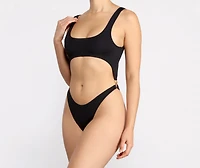 Bronzed And Boujee Side Hook Swimsuit