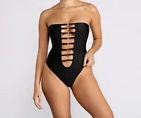 Take A Dip O-Ring One Piece Swim