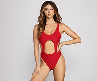 Babe Alert One-Piece Swimsuit
