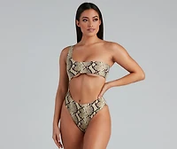 Fiercely Bold Cutout Swimsuit