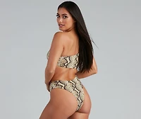 Fiercely Bold Cutout Swimsuit