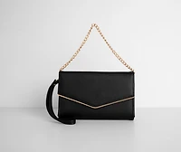 Instant Success Faux Leather Cross-body Purse