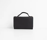 Top Handle Wallet Cross Body Purse