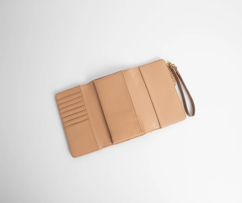 Top Handle Wallet Cross Body Purse