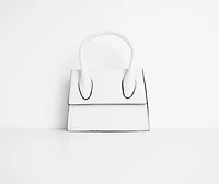 On My Way Faux Leather Mini Purse