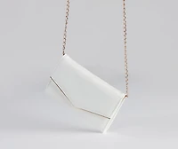 Like A Lady Saffiano Wallet Crossbody