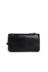 Rhinestone Mini Crossbody And Wristlet