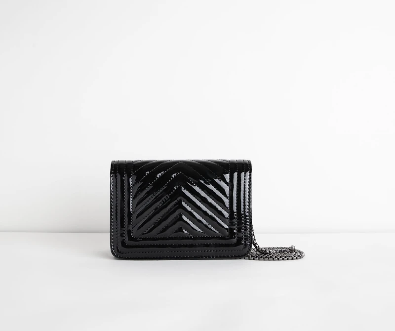 Quilted Crossbody Edgy Purse