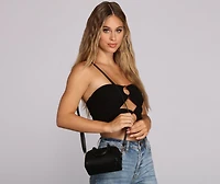 Mini Cross-body Bowling Purse