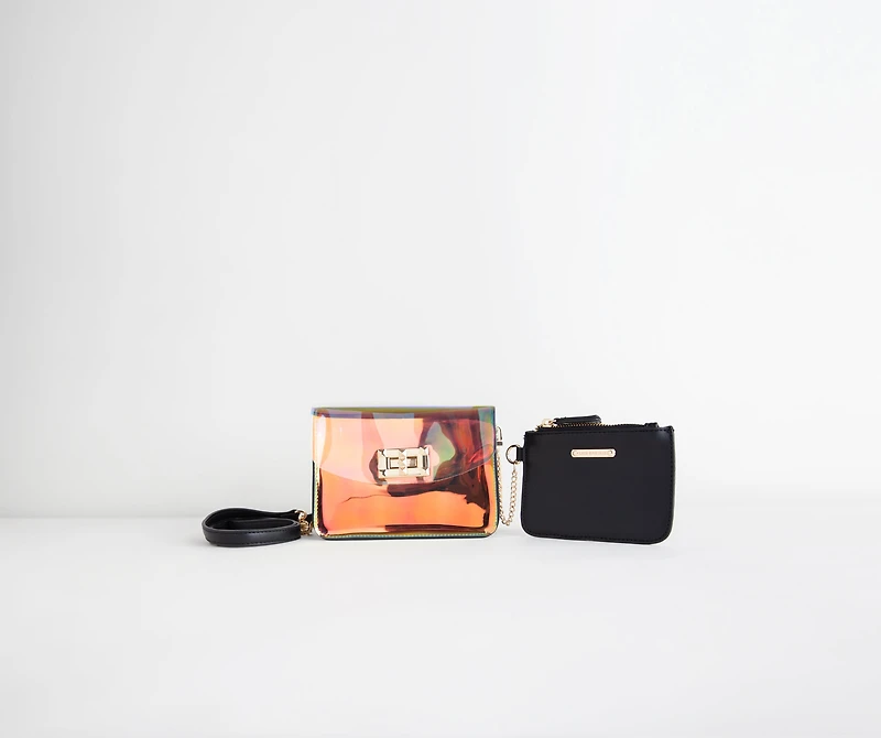Holographic Crossbody Purse