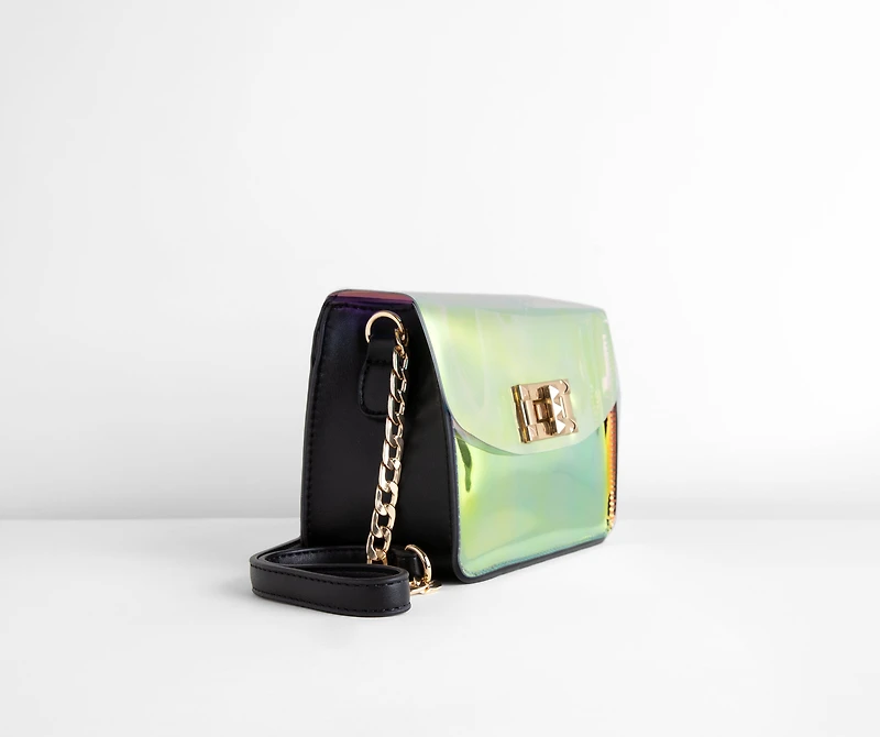 Holographic Crossbody Purse
