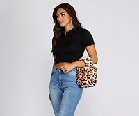 Faux Fur Mini Tote