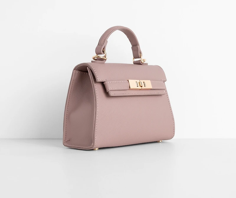 A Classy Affair Mini Faux Leather Purse