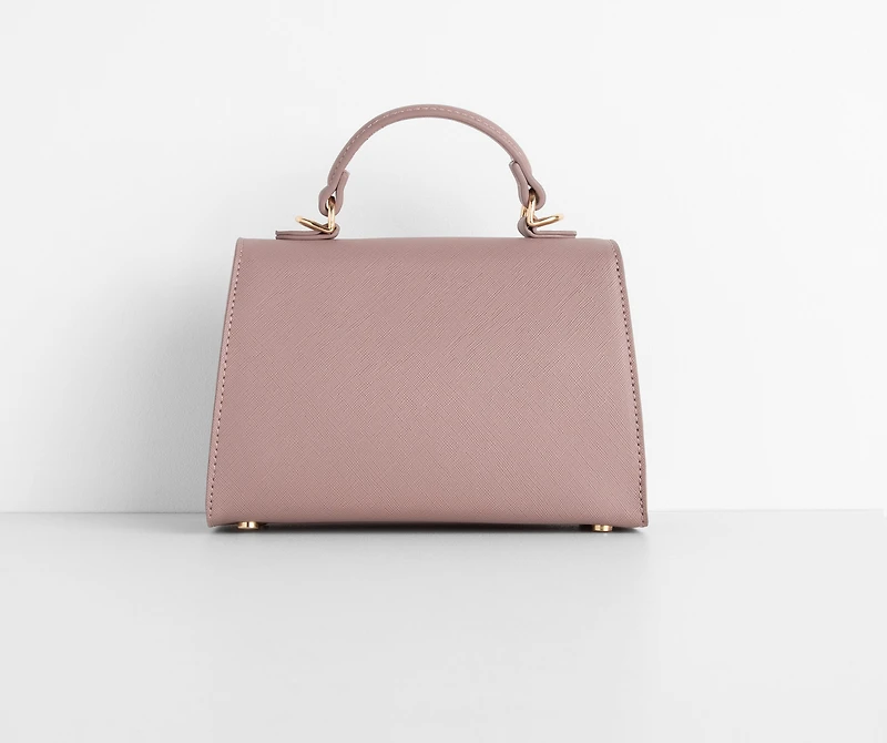A Classy Affair Mini Faux Leather Purse